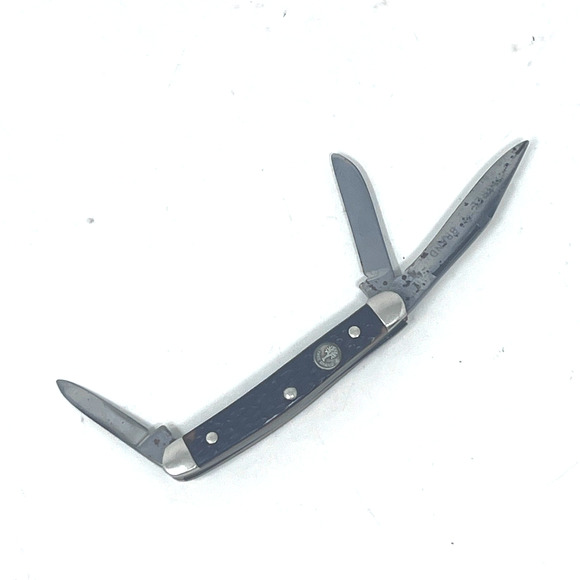 Boker Tree Brand Stockman 3 Blade Pocket Knife Made in USA Vintage - Picture 1 of 11